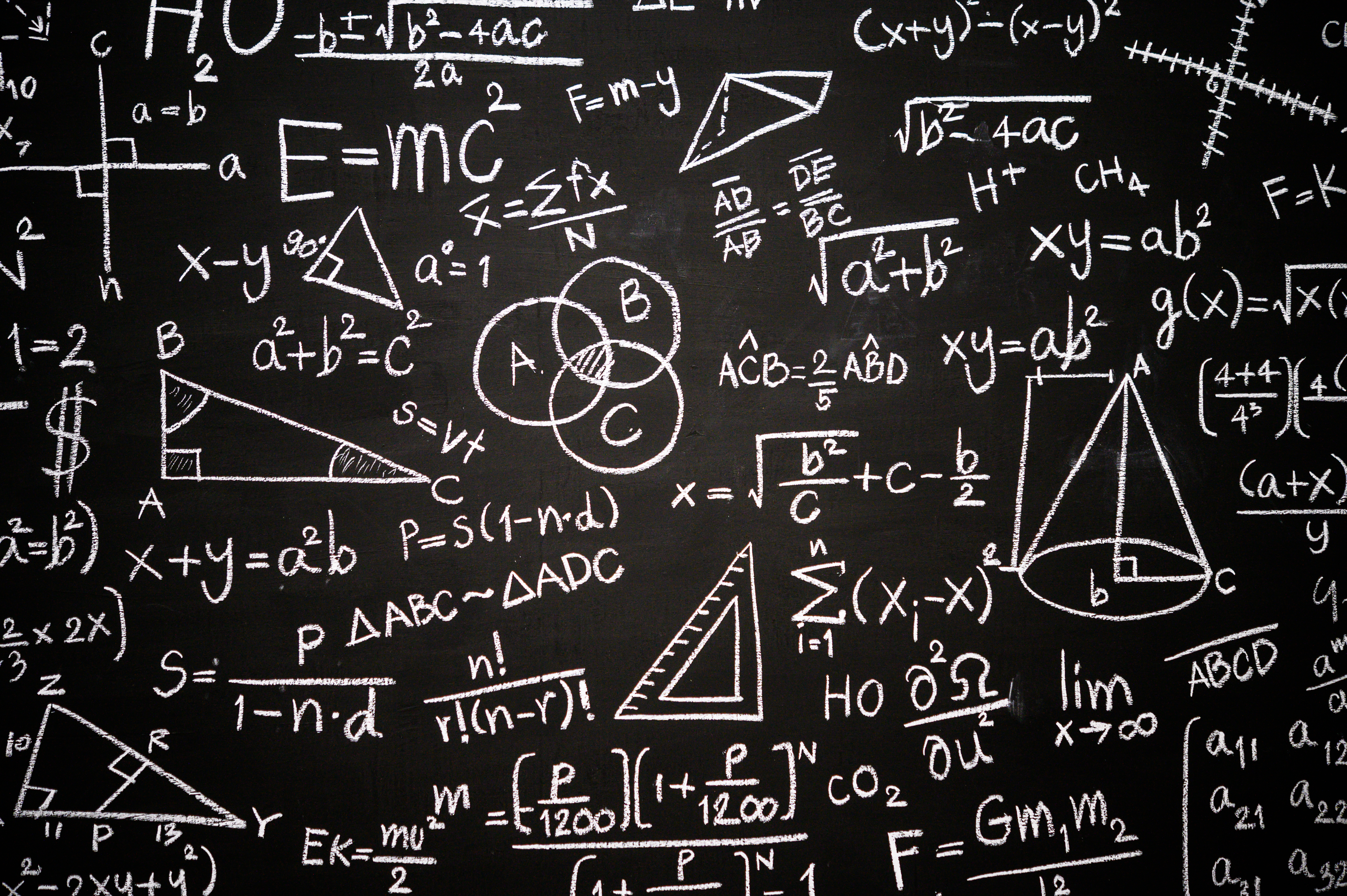 Afbeelding Girl Math